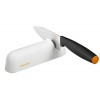 FISKARS 1014214 - Точило за ножове, С японски керамичен заточващ камък, Цвят: Бял